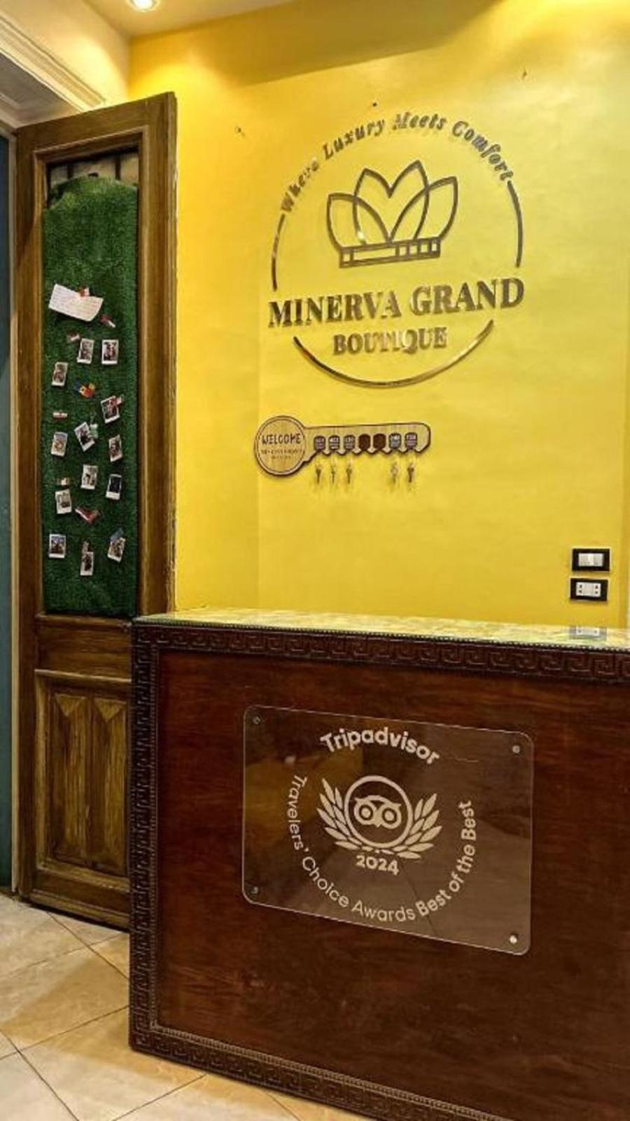 Minerva Grand Hostel Kairo Exterior foto